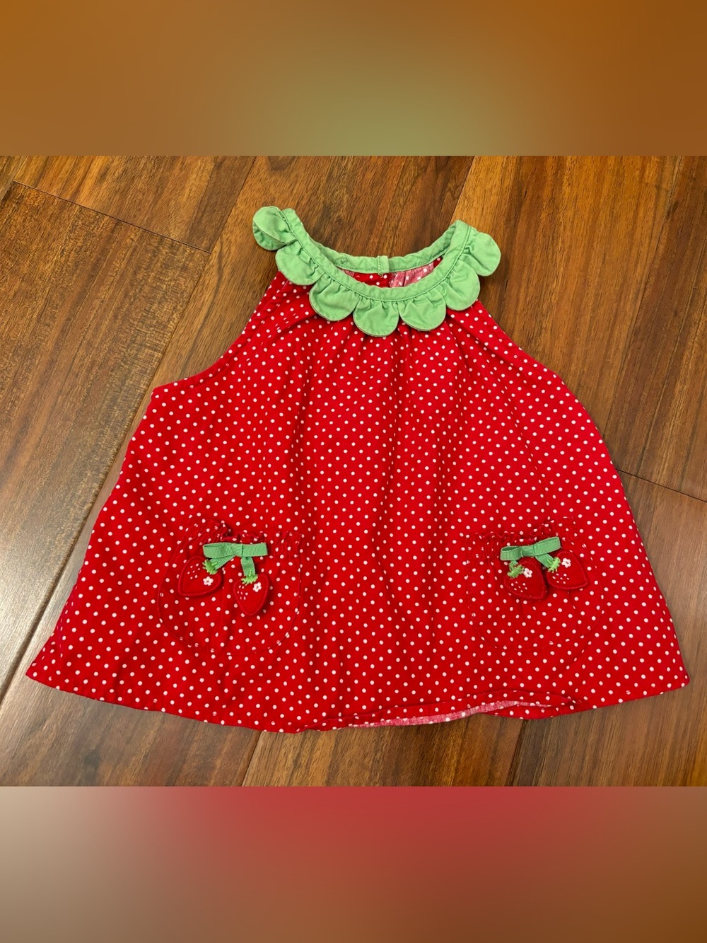 Gymboree vintage y2k Red Strawberry Tank Top